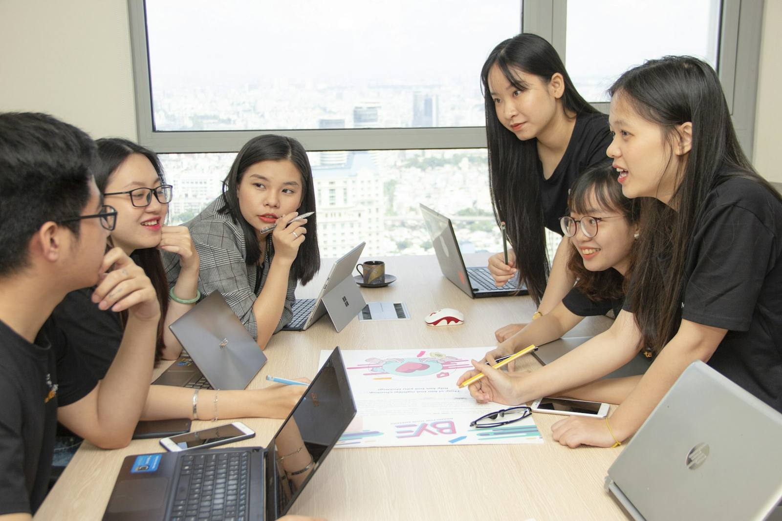 Reading the data together